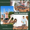 Miniatyrbild 1 av 8: Bordsspel Fotboll, 33x36x109 cm, Naturalfärgad