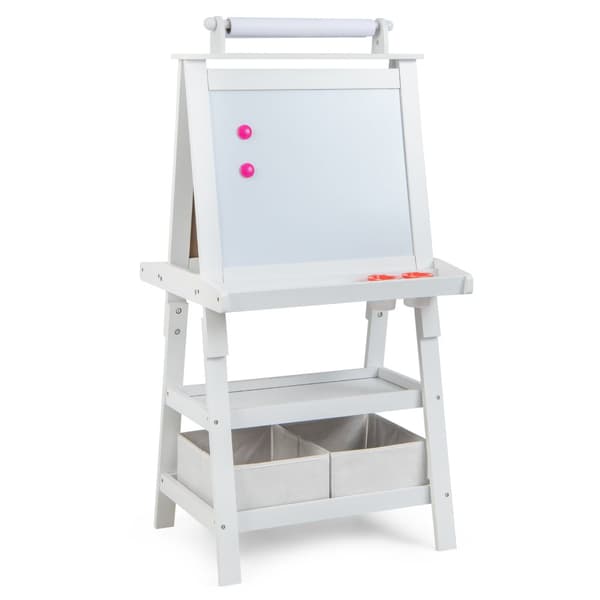 Kunstnerstaffeli, 23,5x19,5x46 tommer, Hvid