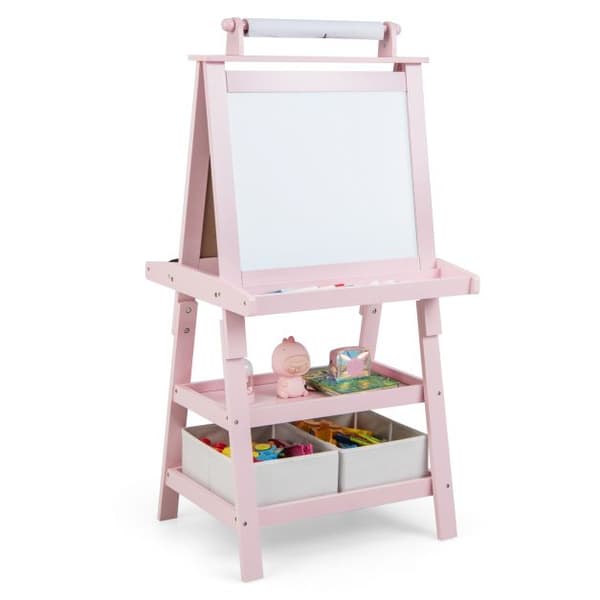 Kunststativ, 23,5x19,5x46 tommer, Pink