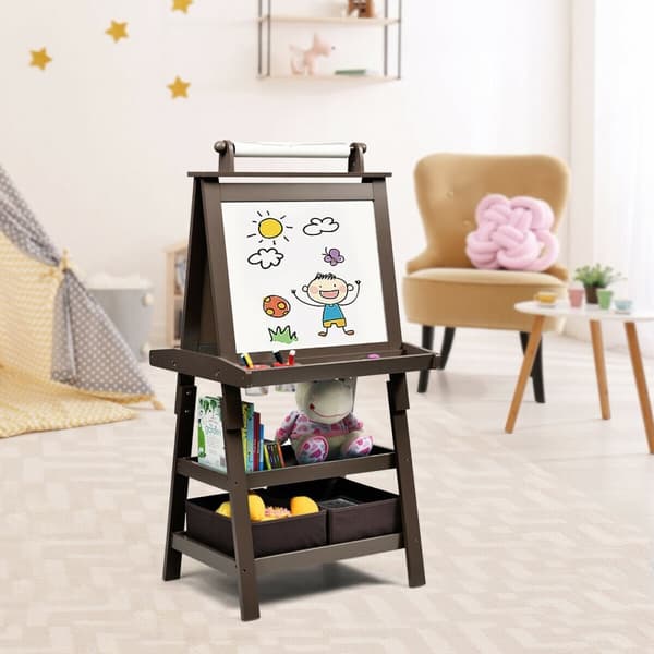 Opbevaring Kunst Staffeli, 23,5x19,5x46 tommer, Hvid