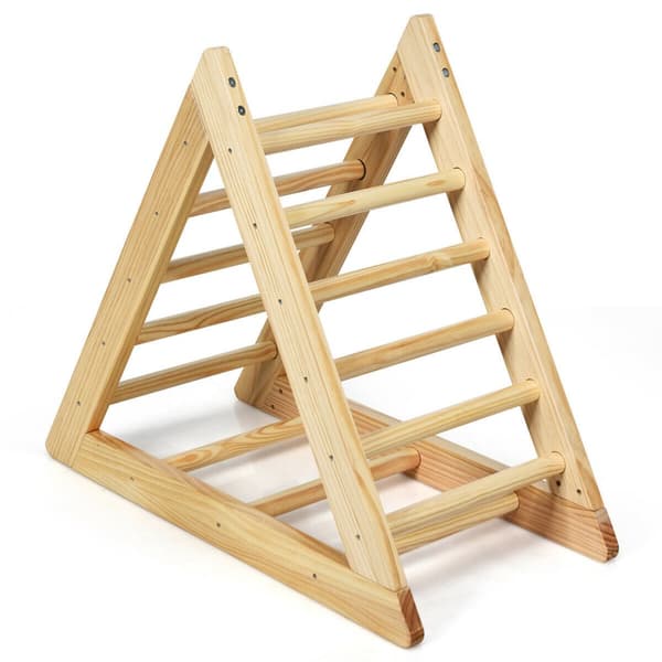 Trekantklatrer, 36,5x18x32 tommer, Natur