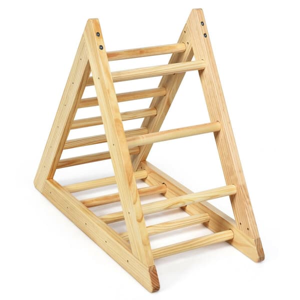 Trekantklatrer, 36,5x18x32 tommer, Natur