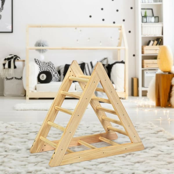 Trekantklatrer, 36,5x18x32 tommer, Natur
