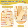 Miniatyrbillede 8 af 8: Træ Jungle Gym Legeplads, 127x118x138 cm, Naturlig