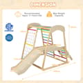 Miniatyrbillede 4 af 8: Indendørs Jungle Gym, 81x44x47", Multifarvet