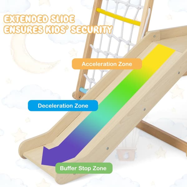Indendørs Jungle Gym, 81x44x47", Multifarvet