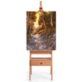 Miniatyrbild 6 av 8: Konstnärsstaffli, 17x16.5x59.5-76.5 tum, Naturträ