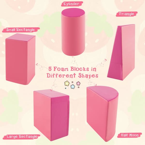 Aktivitetslegesæt, 15,5x8x8 tommer, Pink