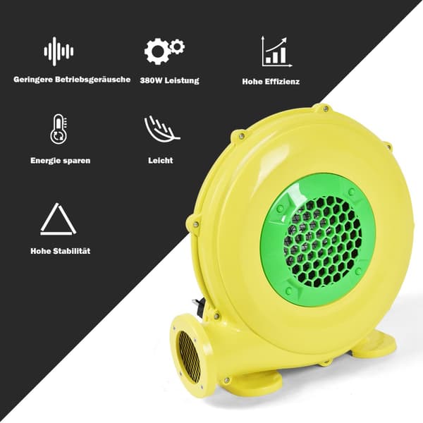 Elektrisk ventilator luftblæser, Blæser 450 W