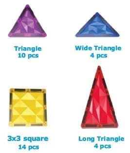Magnetic Tiles byggesæt 32 stk.