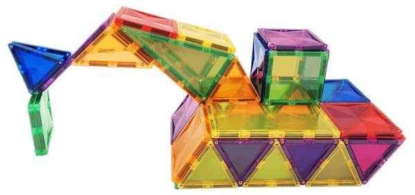 Magnetic Tiles byggesæt 60 stk.