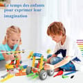Miniatyrbild 5 av 5: Byggklossar 167 bitar 10-i-1-lärande byggleksaker Kreativ, interaktiv och utbildande - Spel för 3 till 12 år