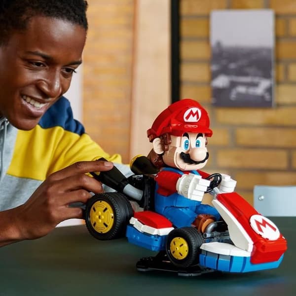 LEGO Mario Kart 72037 Mario Och Standardkartar - Byggsats För Vuxna – Figurin