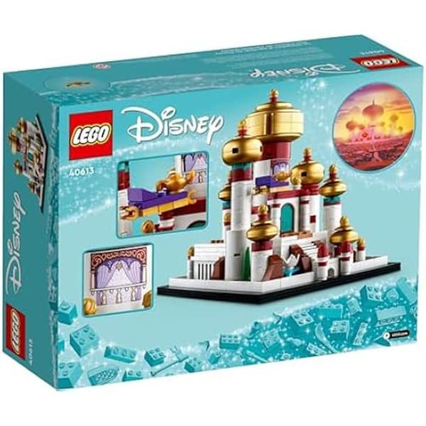 Byggset - LEGO - 40613 - Mini Palats Disney i Agrabah - 60 delar - Från 5 år