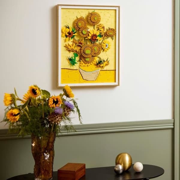 LEGO Art 31215 Vincent van Gogh Solrosor Väggkonst, Vuxenbygge