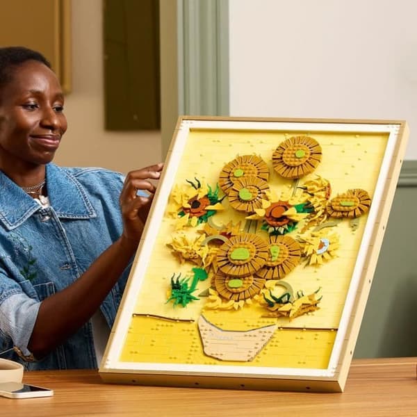 LEGO Art 31215 Vincent van Gogh Solrosor Väggkonst, Vuxenbygge