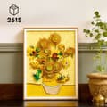 Miniatyrbillede 2 af 6: LEGO Art 31215 Vincent van Gogh  Solrosor  Väggkonst, Vuxenbygge