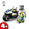 Miniatyrbillede 2 af 6: LEGO City 60455 Polismotorcykeljakt - Byggset för åldrarna 4 och uppåt