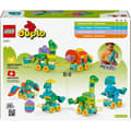 Miniatyrbillede 4 af 4: LEGO DUPLO Min Stad 10451 Dinosaurier på Hjul 3-i-1 - Tidigt lärandespel för 3-åringar