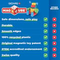 Miniatyrbild 4 av 6: Magnetiska block - GEOMAG - Magicube 060 - 6 delar - Stapelbara - Återvunnen plast