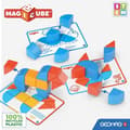 Miniatyrbillede 4 af 6: Magnetiska block - GEOMAG - Magicube-block och kort - 16 delar - Pedagogiska - Återvunnen plast