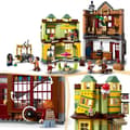 Miniatyrbillede 3 af 5: LEGO Harry Potter 76452 Quidditchtillbehörsbutik och glassbutik för 8 år