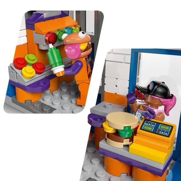 LEGO Fortnite 77076 Durrr Burgerrestaurang - Byggset för pojkar i åldrarna 10