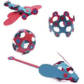 Miniatyrbillede 3 af 4: Magnetiskt byggset - GIPSY TOYS - Itsy CLIXO - 18 delar - Flerfärgad - Från 4 år