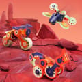 Miniatyrbillede 3 af 5: Magnetiskt byggset - GIPSY TOYS - MARS ROVERS - 30 delar - Lyser i mörkret - Från 6 år