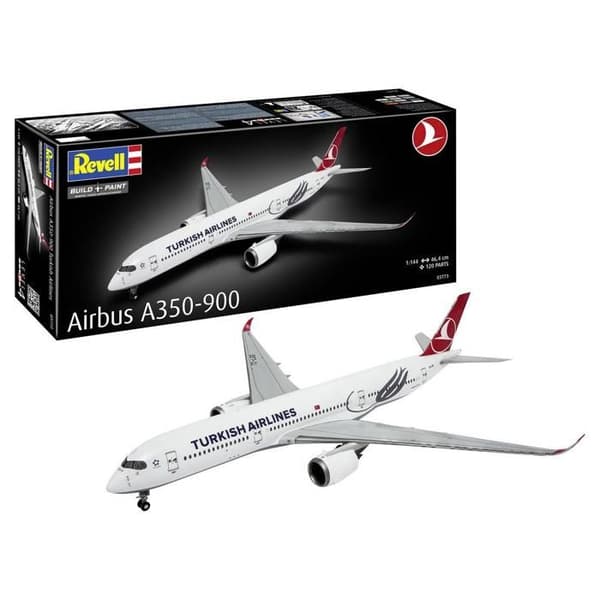 Maquette flygplan: Airbus A350-900 "Turkish Airlines"