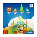 Miniatyrbild 3 av 5: Magnetiska plattor - GEOMAG - Tiles Gems 4101 - 32 delar - Geometriska former - Kristalleffekt