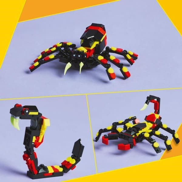 LEGO Creator 31159 3-i-1 Wild Animals: The Surprising Spider - Leksak från 7 år