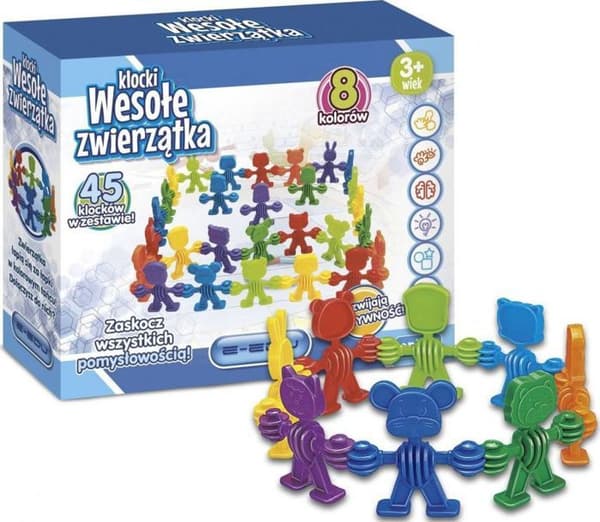 Artyk - 128691 - Artik Kreativset Roliga djur E-Edu 45 delar Artik