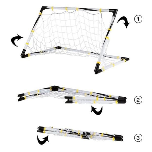 Vikbart fotbollsmål - CB Toys - Flerfärgad - Vuxen - Herr