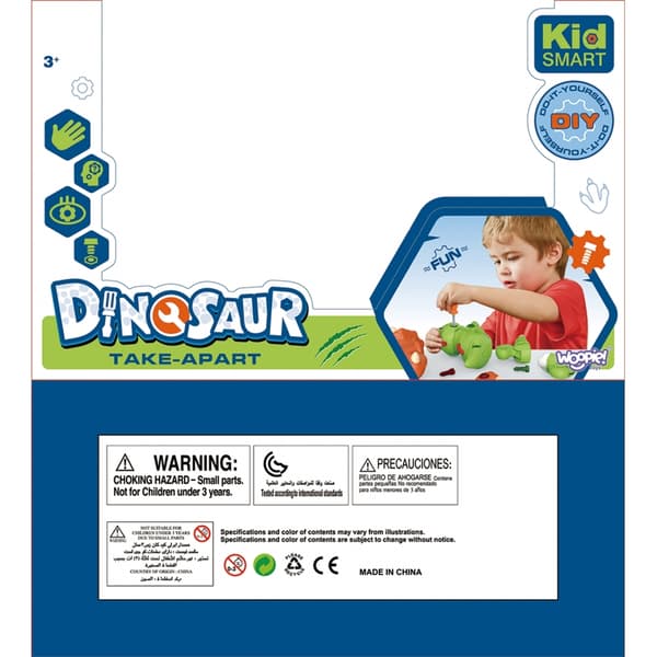 WOOPIE Dinosaur Skruetrækker + Skruetrækker Kit