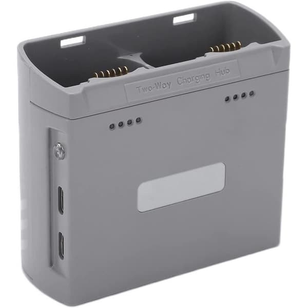 Laddare Drone - YUNIQUE FRANCE - DJI Mini 2/SE - 2 Batterier - USB-C