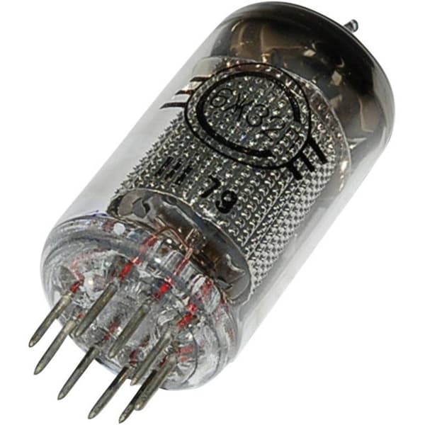 BTB Vertrieb EF 86 = 6267 = 6 CF 8 Elektronrör Pentod 250 V 3 mA Antal poler: 9 Sockel: Noval Innehåll 1 st
