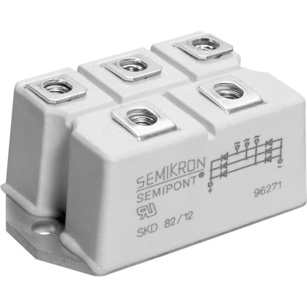Semikron SKD82/12 Brygglikriktare G36 1200 V 80 A Trefas