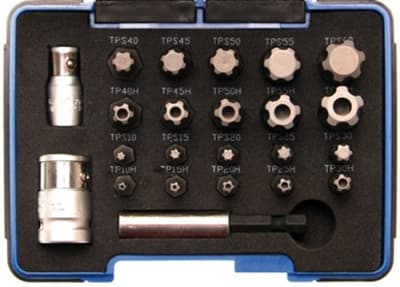 Bit-sats | TS-Profil PLUS (för Torx Plus) | 23 delar