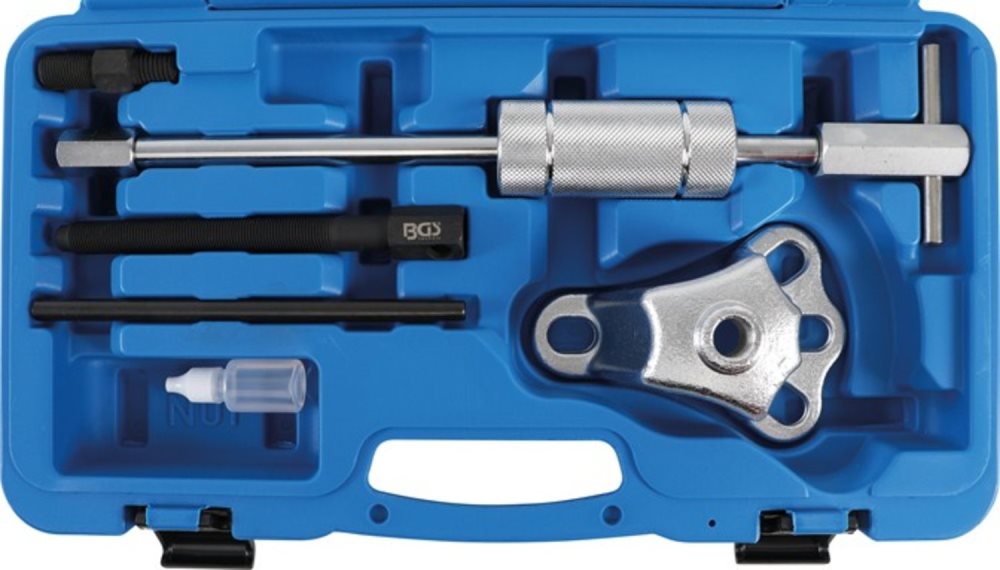 Hjulnav-Avdragare med glidhammare, smidd | 6 delar