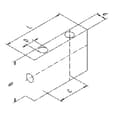 Miniatyrbild 4 av 4: QuickCool Termisk kopplingselement (L x B x H) 60 x 12 x 40 mm Håldistans: 26 mm QG-IF-A8-1X2