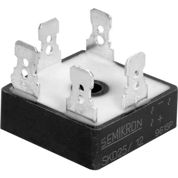 Diotec DB25-12 Brygglikriktare D-63 1200 V 25 A Trefas