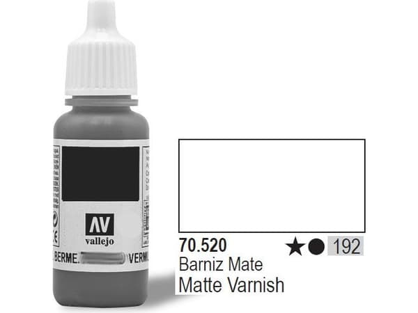 Mat varnish 18ml