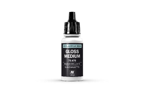 Vallejo 70.470, 17 ml, Transparent, Glansigt, Flaska