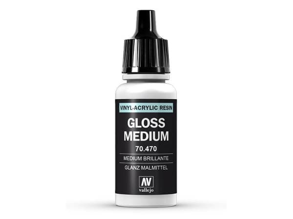 Vallejo 70.470, 17 ml, Transparent, Glansigt, Flaska