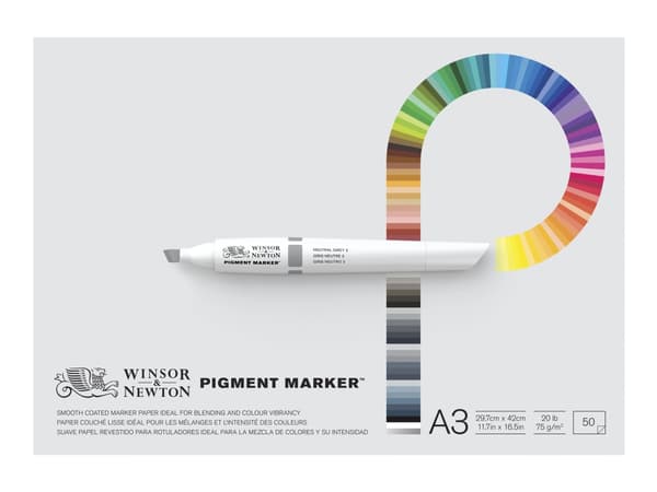 Memorysolution Pad Pigment Marker 75G A3 50P