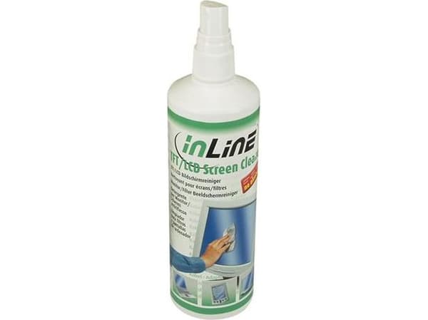 InLine LCD-näytön puhdistusaine 250 ml (43204)