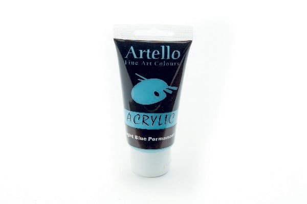Artello acrylic 75ml Light Blue Permanent
