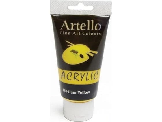 SmartMax Artello acrylic 75ml yellow mid