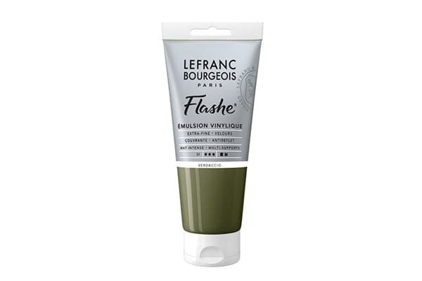 Flashe akryl 80ml grönaktig